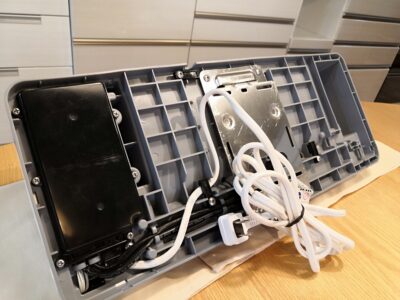 HITACHI 2020年製 HDD-50S ゆとらいふ 遠赤外線 人感センサー 壁面取り付け 脱衣室暖房送風機 3