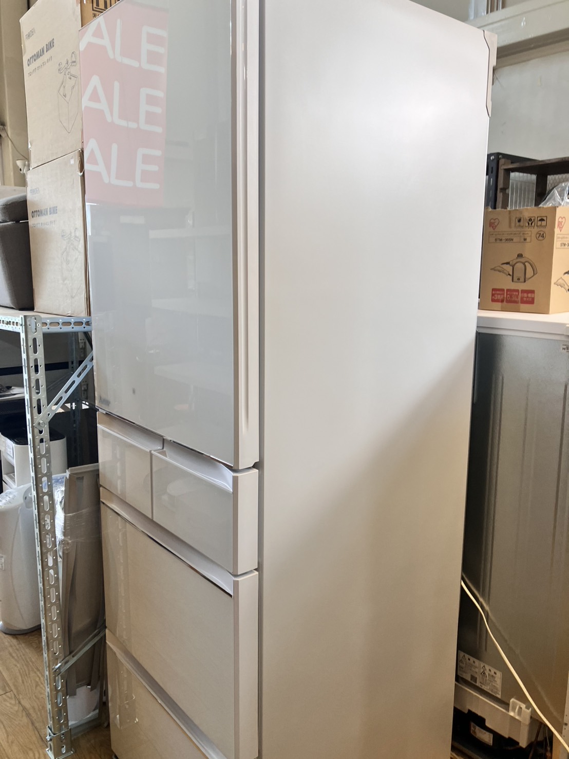 中古】451L 三菱 2023年製 冷蔵庫 MR-MB45JL 買取しました♪ 25