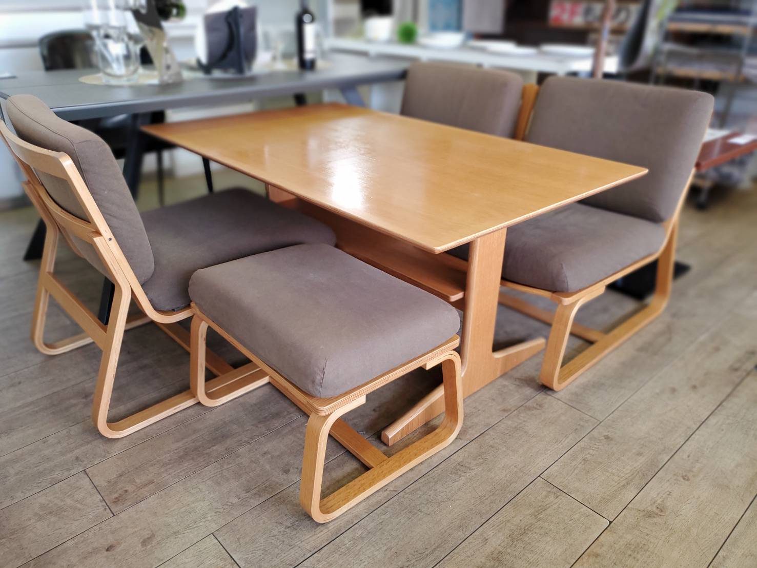 無印良品 ソファチェア 幅160 オーク材 椅子 家具 Y162 無印良品 ソファチェア 幅160 オーク材 椅子 家具 Y162