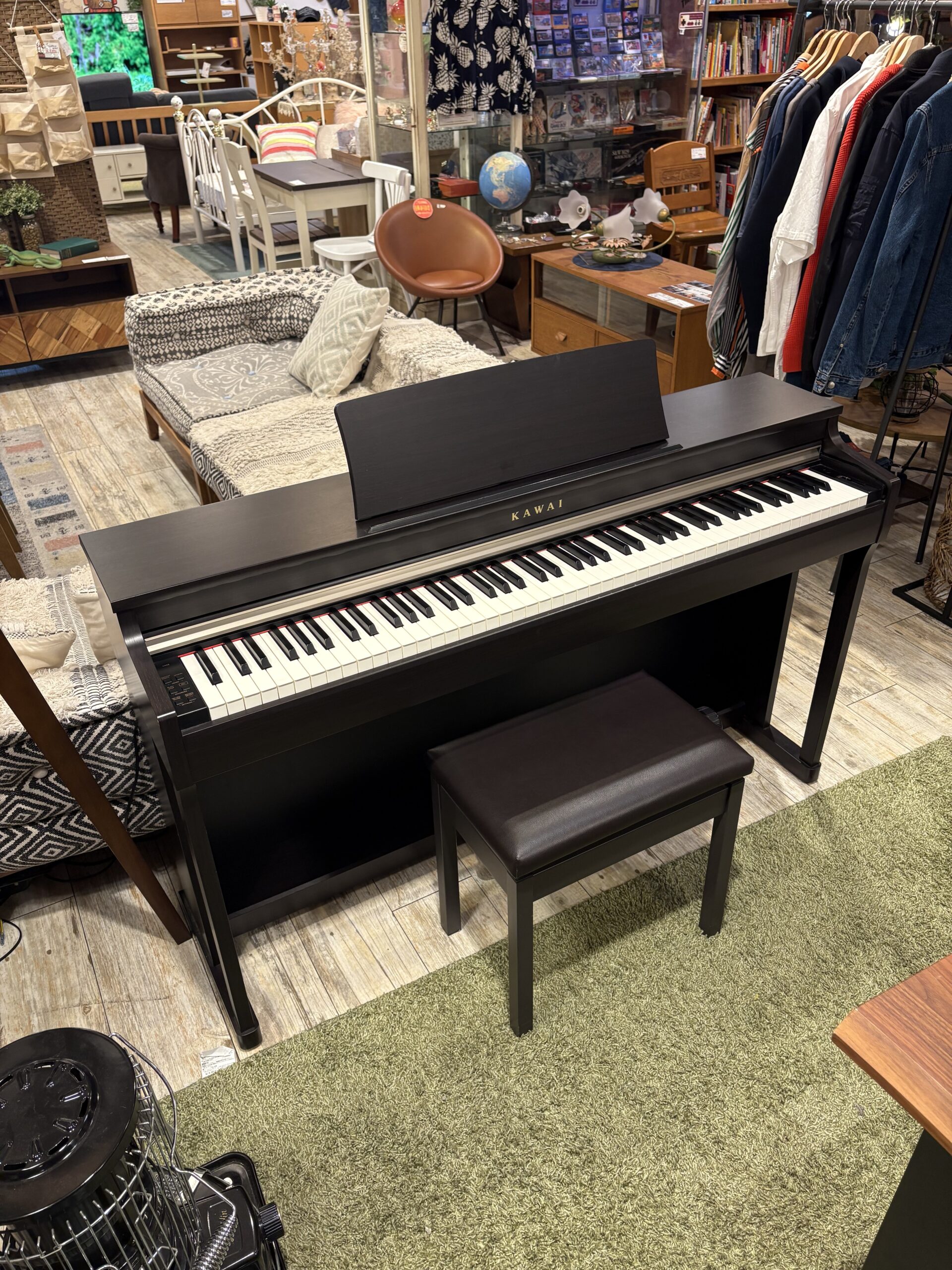 中古品】 KAWAI 電子ピアノ CN25 2015年製 椅子付き 買取しま