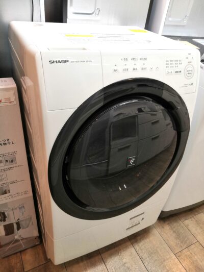 SHARP シャープ 2022年製 ES-S7G-WL DDインバーター 静音 低騒音 省エネ ピンクゴールド ドラム式 7㎏洗い 3.5㎏乾燥 ドラム式全自動洗濯乾燥機 1