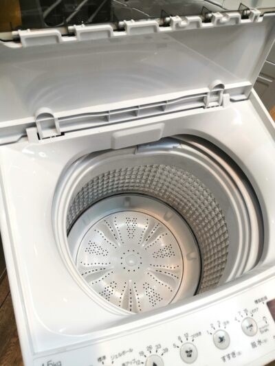 Haier ハイアール 2025年製 JW-HS45C(W) ホワイト系 縦型  4.5Kg 全自動洗濯機 洗濯機 一人暮らし 単身赴任 新生活 省スペース コンパクト