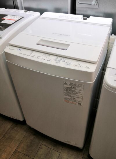 TOSHIBA AW-8DH2 縦型 ZABOON グランホワイト 2022年製 8㎏洗い 全自動洗濯機 5