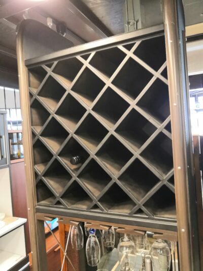 ASPLUND CONTRACT アスプルンドコントラクト PRIZMIC＆BRILL 革張り バーキャビネット ボイジャーバックバー ワインラック 2