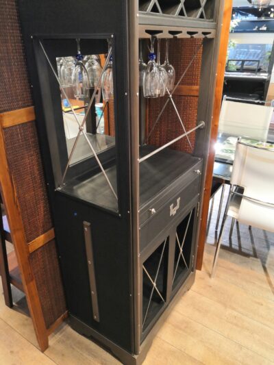 ASPLUND CONTRACT アスプルンドコントラクト PRIZMIC＆BRILL 革張り バーキャビネット ボイジャーバックバー ワインラック 8