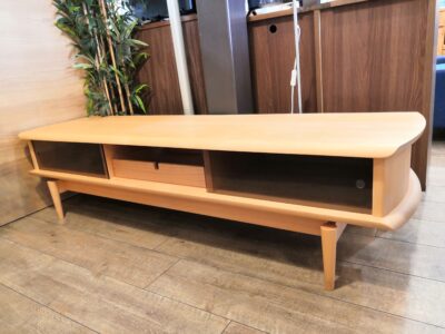 飛騨産業 HIDA キツツキ SEOTO セオト ナラ無垢材 幅160 テレビボード AVキャビネット 1