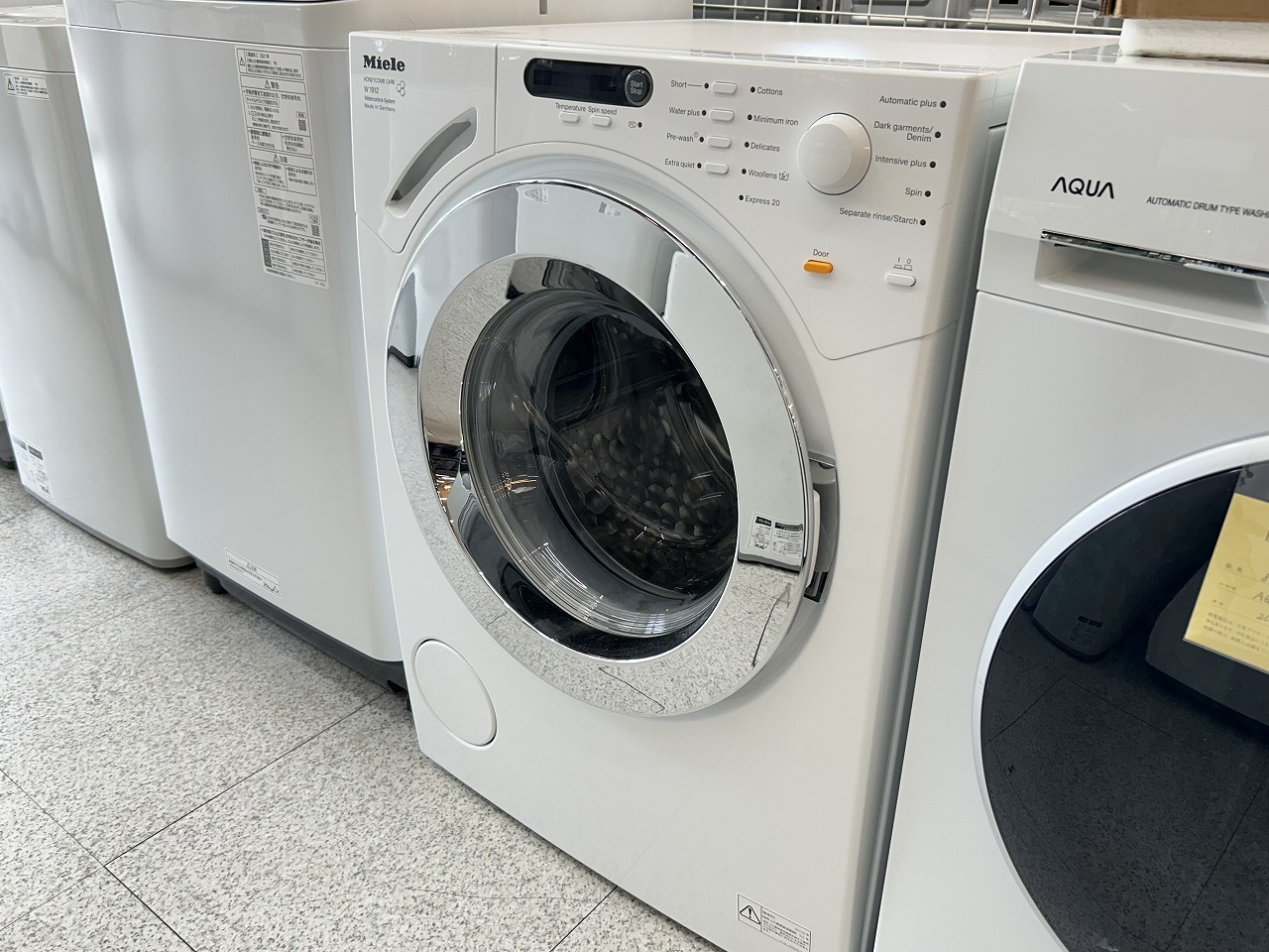 展示品 未使用 Miele ミーレ社 ドイツ 全自動洗濯機 7kg W1912 w222440566.2-300x225.gif