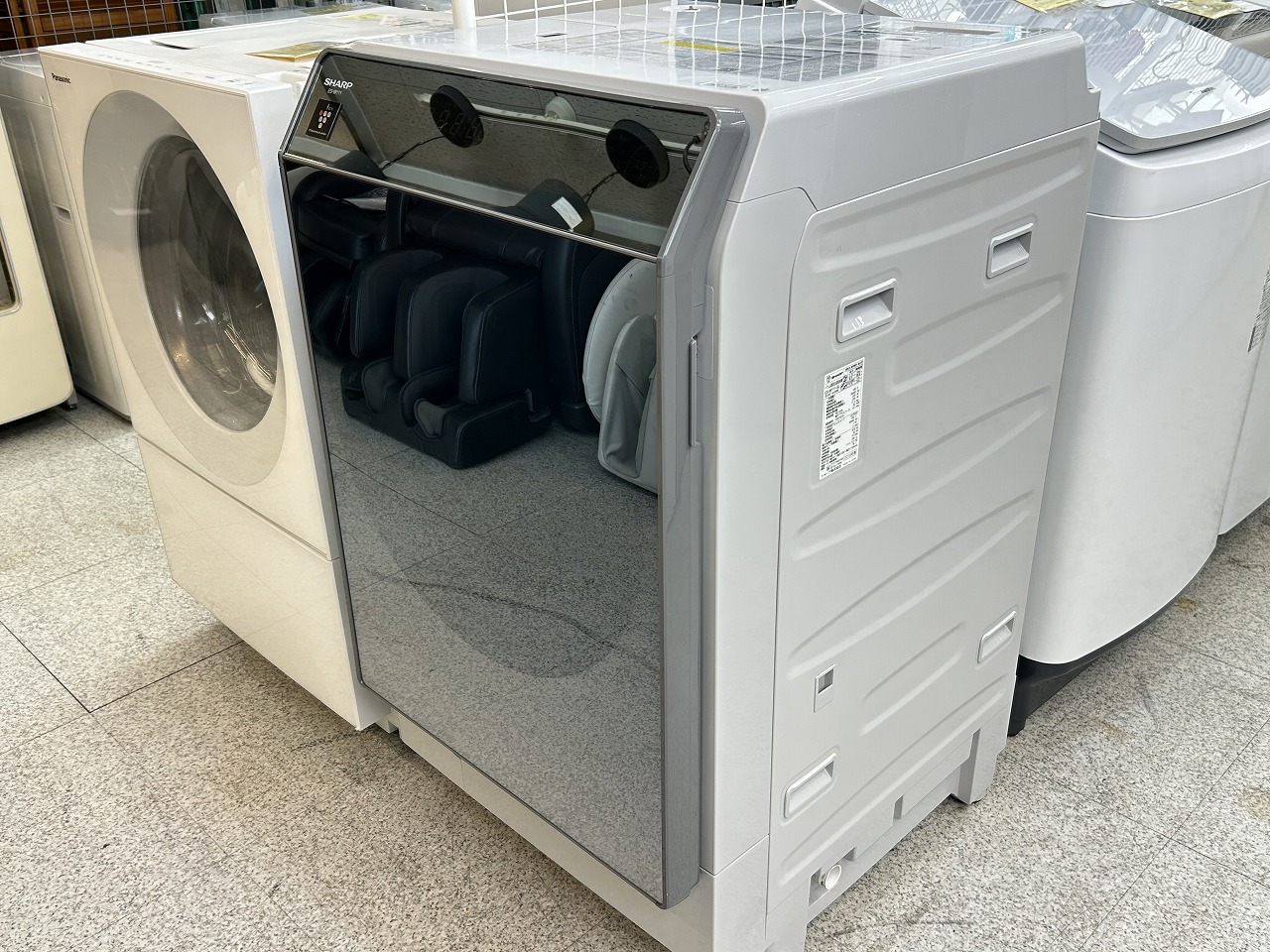 ドラム式洗濯乾燥機 SHARP 11/6kg 2019年製 中古【中】J27a シャープ SHARP