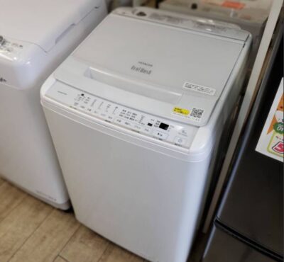 HITACHI　日立　BEATWASH　ビートウォッシュ　8.0㎏　8㎏　洗濯機　全自動洗濯機　　タテ型　縦型　上開き　　2021年製　BW-V80GE9　自動おそうじ　ほぐし脱水　ナイアガラビート洗浄　リサイクルショップ　再良市場　天白　名東　昭和　千種　瑞穂　緑　日進　豊明　東郷　おススメ　オススメ 　中古