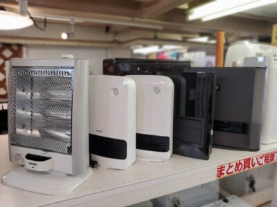 暖房機器　暖房器具　暖房　冬支度　ヒーター　ファンヒーター　セラミックファンヒーター　電気ヒーター　加湿機能付き　セラムヒート　ガスファンヒーター　リサイクルショップ　再良市場　天白　名東　昭和　千種　瑞穂　緑　日進　豊明　東郷　おススメ　オススメ 中古