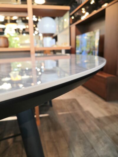 サカイ工芸 COUGAR 丸型 円型 セラミックテーブル 関家具 DCネスト ダイニングチェア ダイニング3点セット 4