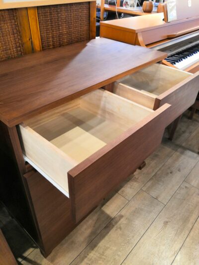 無印良品 木製 ウォールナット突板 収納家具 木製キャビネット 2