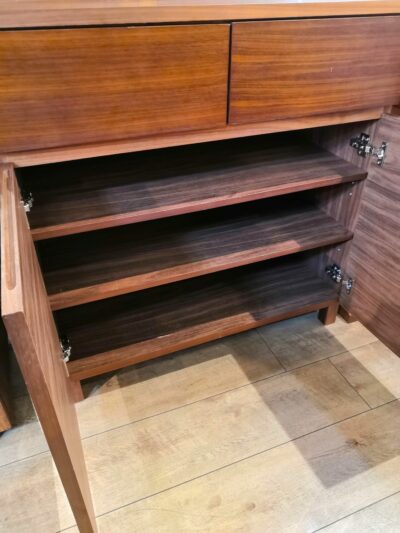 無印良品 木製 ウォールナット突板 収納家具 木製キャビネット 3