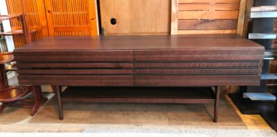 Meuble モーブル 大川家具 ハイタイプ ブラウン系 リビング収納 幅150 AVローボード 1