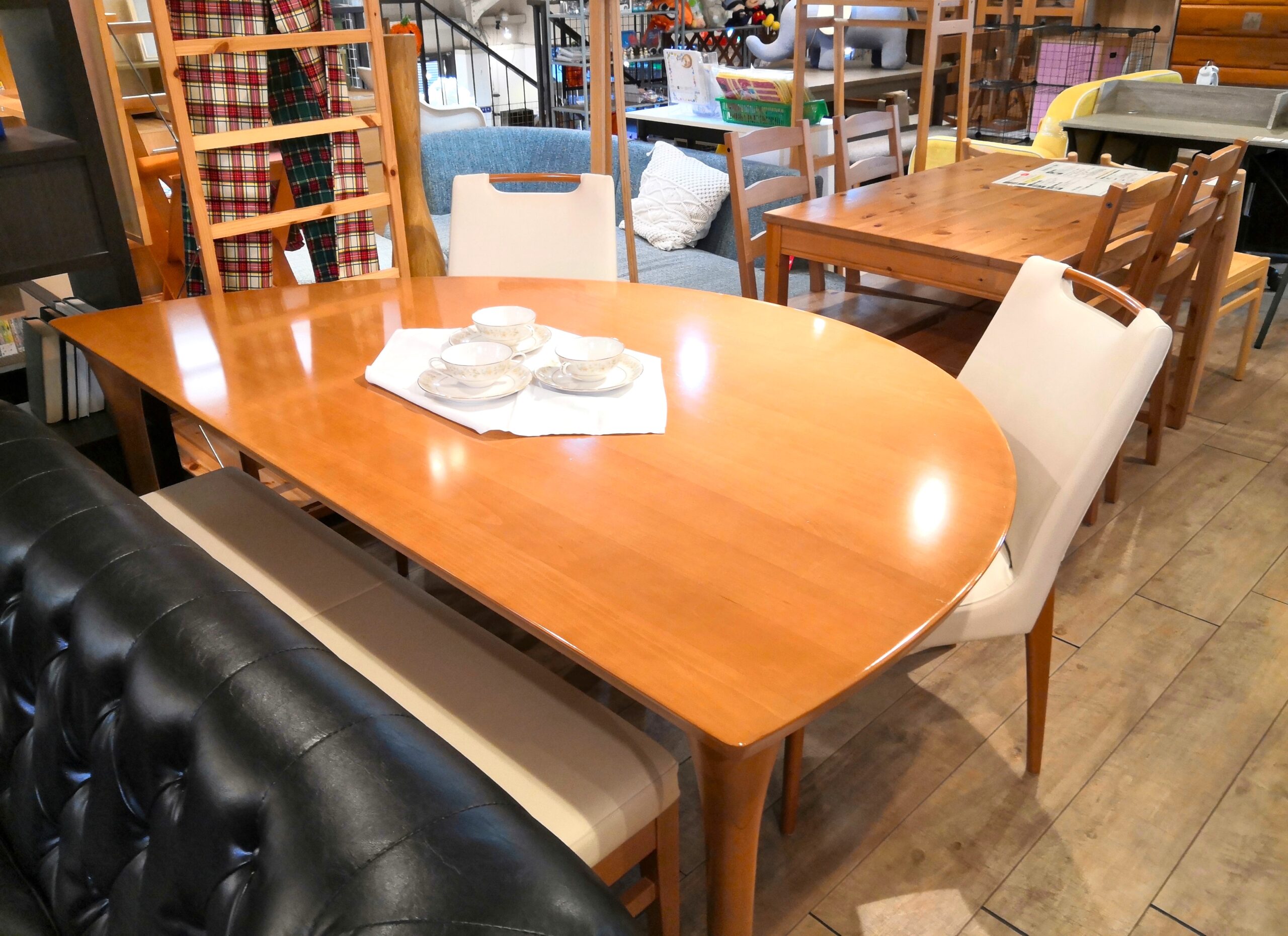 BRERA LAND ダイニング7点セット 180テーブル＋チェア6脚 抗ウイルス タイプ AICA メラミン 天板 ウイルテクト 正規ブランド ウイルス 石目抽象柄 ダイニングセット 北欧 5点セット ダイニングテーブル 4人用」の人気