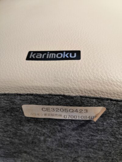 karimoku 半円型 変形 ナチュラル シンプル 木製 食卓セット ダイニング4点セット 5