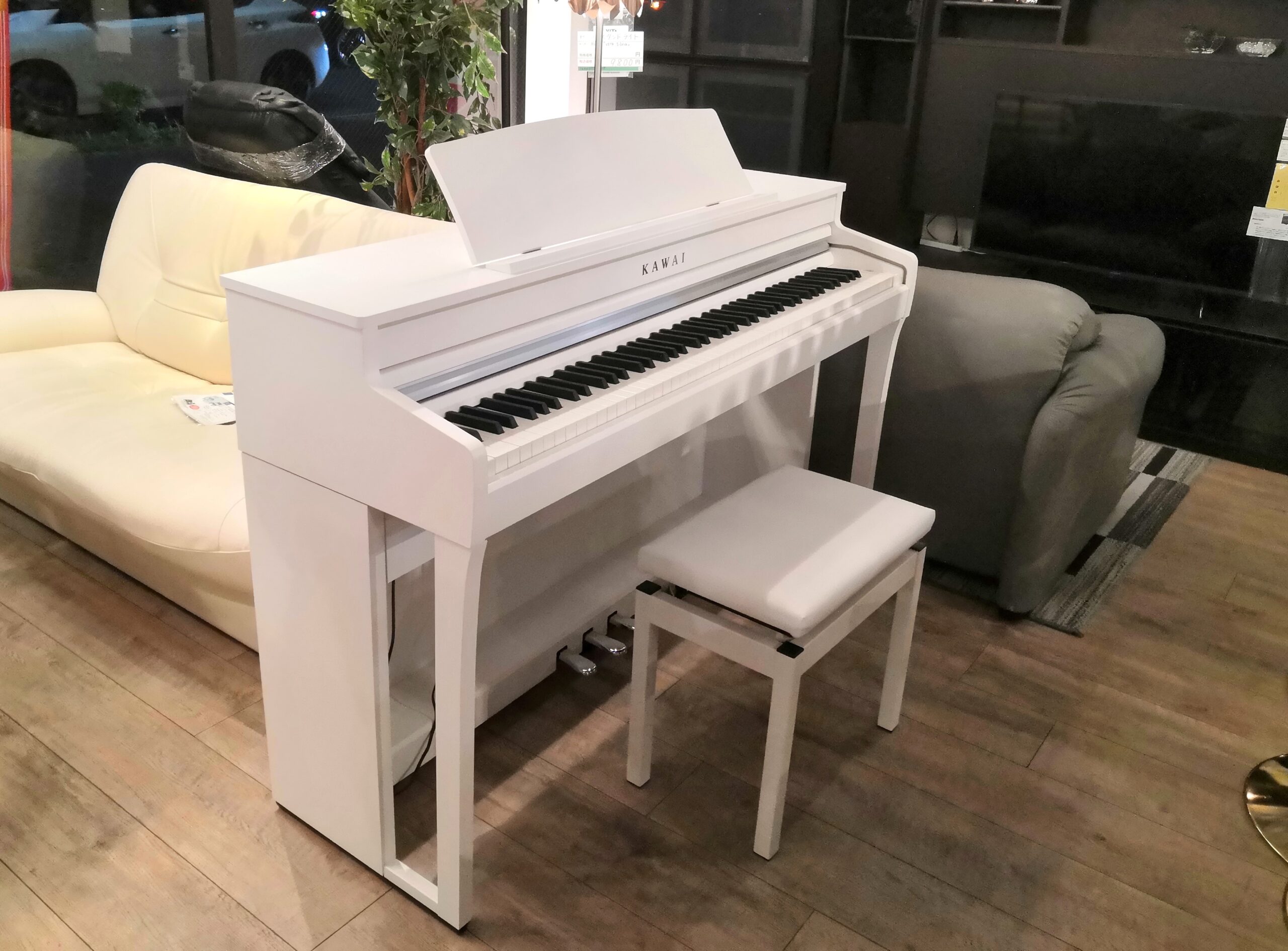 中古品】KAWAI 2022年製 CA4900GP 88鍵盤 木製鍵盤 ピュア