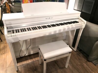 KAWAI 2022年製 CA4900GP 88鍵盤 木製鍵盤 ピュアホワイト DIGITAL PIANO 電子ピアノ 2