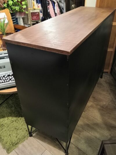 ヴィンテージ調 アイアン インダストリアル カフェテリア 収納家具 サイドボード 9