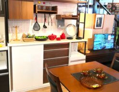 インテリア岩永 スラスト THRSUT W160 キッチン収納 レンジボード キッチンボード 6