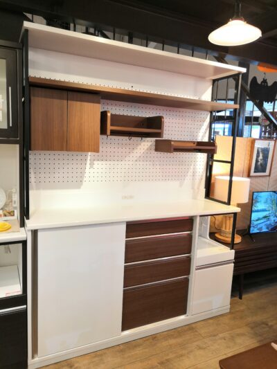 インテリア岩永 スラスト THRSUT W160 キッチン収納 レンジボード キッチンボード 7