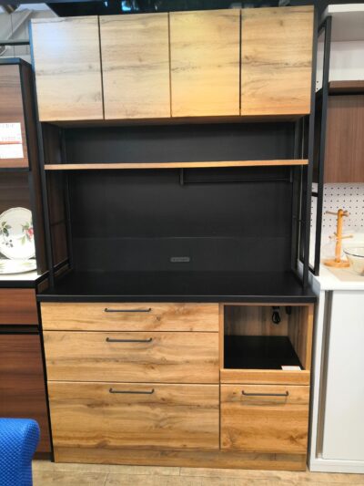 NITORI ソフトクローズタイプ ナチュラル マグネット キッチン収納 幅120 キッチンボード  1