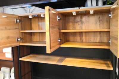 NITORI ソフトクローズタイプ ナチュラル マグネット キッチン収納 幅120 キッチンボード  1 2