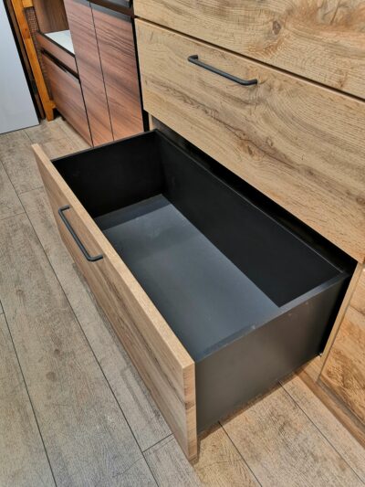 NITORI ソフトクローズタイプ ナチュラル マグネット キッチン収納 幅120 キッチンボード 3