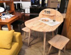 NATURAL SIGNATURE ChicoⅡ ナチュラル デスク ダイニングテーブル 学習机 ダイニング3点セット