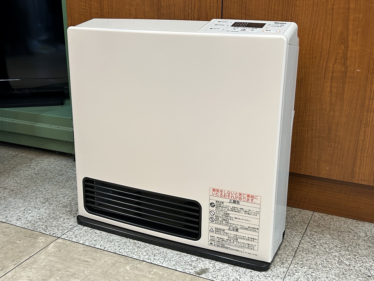 リンナイガスファンヒーター Rinnai SRC-364E LP リンナイ ガスファン