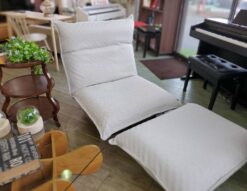 Francebed　FranceBeD　フランスベッド　Lifit　ライフィット　ソファベッド　リクライニングソファ　1シーターソファ　1人掛け　ソファ　オットマン付き　足置き付き　セミシングルサイズ　ベッド　ジョイントシステム　カバーリング　ホワイト　アイボリー　連結　キャスター付き　単身　1人暮らし　リサイクルショップ　再良市場　天白　名東　昭和　千種　瑞穂　緑　日進　豊明　東郷　おススメ　オススメ お洒落　オシャレ　中古