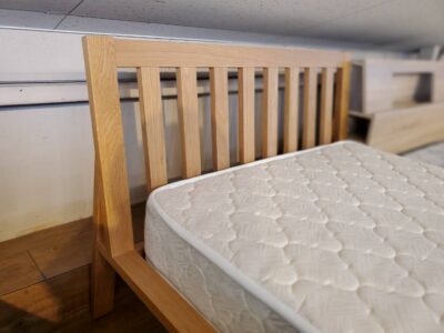 MUJI　無印良品　無印　シングルベッド　シングルサイズベッド　シングルサイ　ベッド　　木製フレーム　ベッドフレーム　ボンネルコイルマットレス　マットレス　ベッドセット　　オーク材突板　ナチュラル　モダン　格子デザイン　シンプル　 リサイクル　最良市場　天白区　名東区　昭和区　千種区　瑞穂区　緑区　日進市　豊明市　東郷町　買取　出張買取　高価買取　販売　お値打ち　特価　1点物　1点モノ　早い者勝ち　おすすめ　おしゃれ　中古品