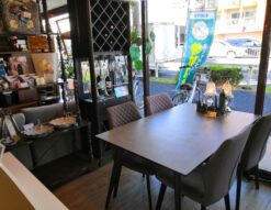 TARNY ダルトン ダークグレー セラミックダイニング5点セット