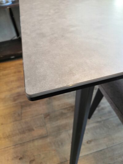 TARNY ダルトン ダークグレー セラミックダイニング5点セット 5