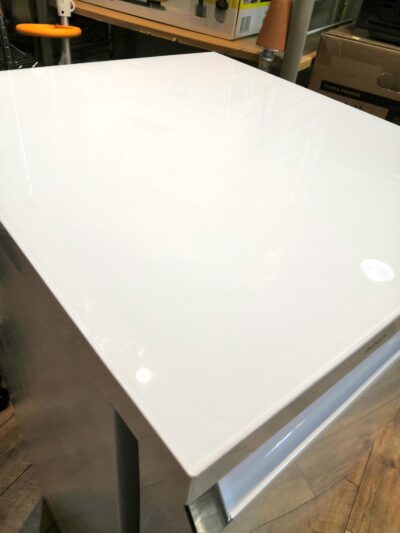 AQUA COOL CABINET 2024年製 クリスタルホワイト 3温切り替え ファン式 134L 1ドア フリーザー 冷凍庫 6