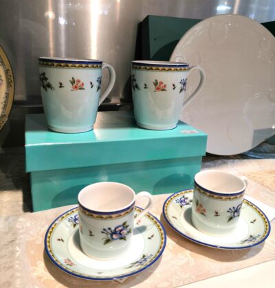 TIFFANY＆Co. ティファニー ブランド食器 ワイングラス シャンパングラス マグカップ プレート テーブルウェア 3