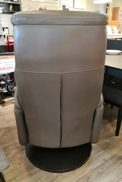  IDC大塚 YAMADA ルージア ブラウン系 回転式 本革 一人掛け 電動リクライニングソファ 6