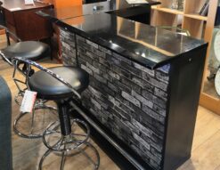 間仕切り 可動棚 鏡面 レンガ調 ヨーロピアン バーカウンター カウンターテーブル