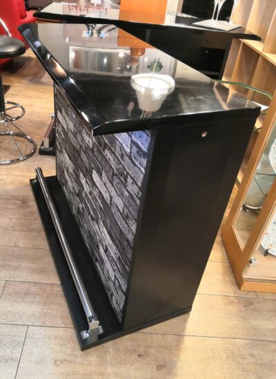 間仕切り 可動棚 鏡面 レンガ調 ヨーロピアン バーカウンター カウンターテーブル 2