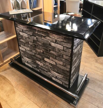 間仕切り 可動棚 鏡面 レンガ調 ヨーロピアン バーカウンター カウンターテーブル 5