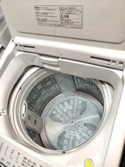 HITACHI ビートウォッシュ インバーター 2022年製 BW-V80G ホワイトシャンパン 上開き 縦型 8㎏洗い 全自動洗濯機 3