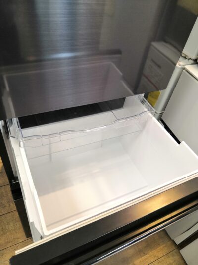 HITACHI 2023年製 R-V32SV Vシリーズ ブリリアントブラック 真ん中野菜室 自動製氷 315L 3ドア 冷凍冷蔵庫 5
