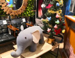 インテリア家具 キッズ ゾウ エレファント スツール 椅子 ベンチ 動物 アニマルスツール