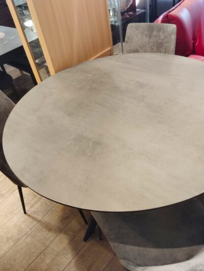 ラウンドダイニング5点セット ダイニングテーブル 2