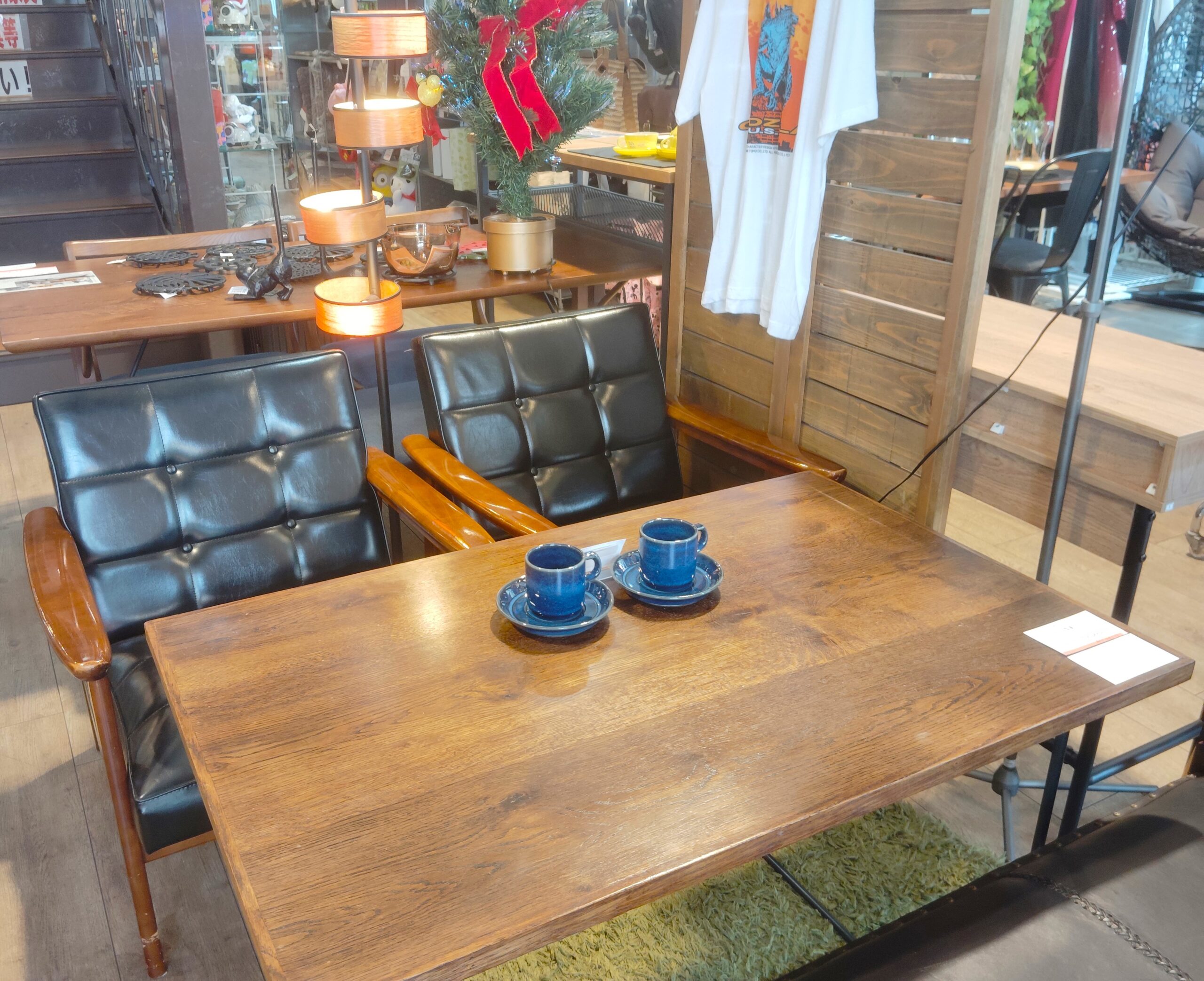 中古品】オールドカリモク karimoku スタンダードブラック モダン K