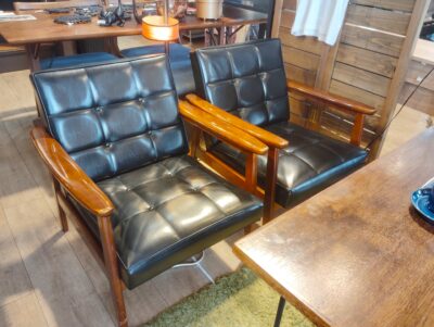 オールドカリモク karimoku スタンダードブラック モダン Kチェア 1シーター 1