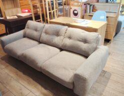 unico BETHAN ベサン 替えカバー付き カバーリングソファ ライトグレー系 三人掛け 3シーターソファ 1