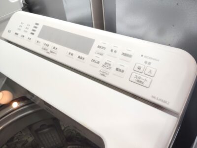 Panasonic 2024年製 NA-SJFA8K2 マットホワイト 自動投入 縦型 インバーター搭載 8Kg 全自動洗濯機 2