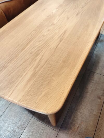 IDC大塚 シネマ オーク材 リビング家具 2人掛け 2シーターソファ ローテーブル 7