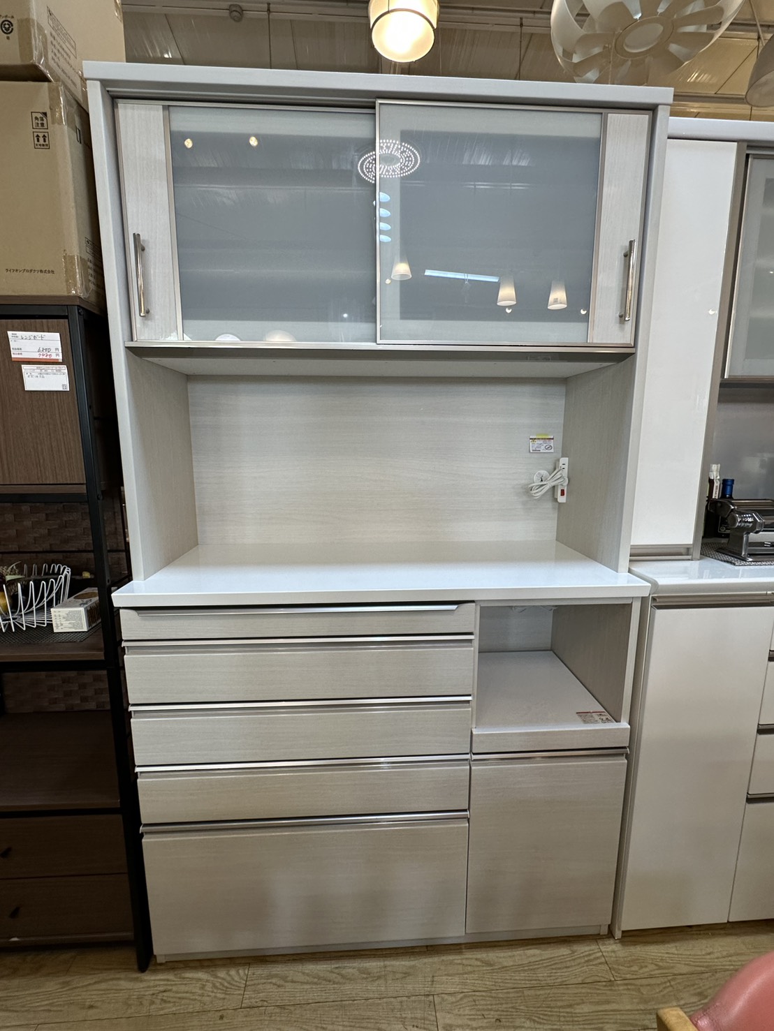 クラフトコガ☆レンジボード・キッチンカウンター☆中古☆春日井近隣